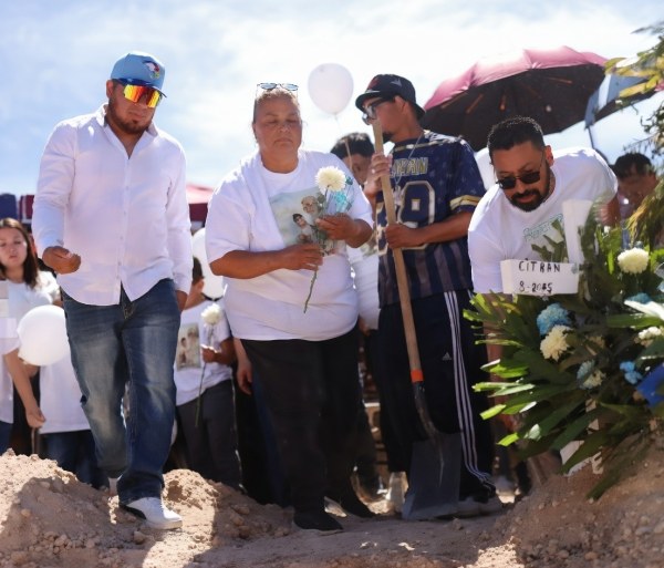 Último adiós a Eithan Daniel