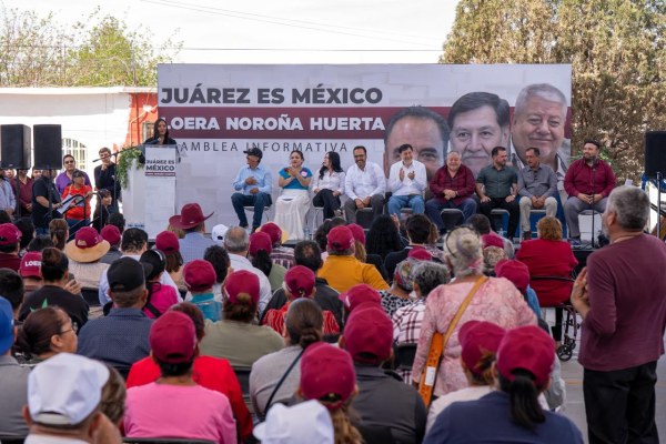 Loera encabeza asamblea en defensa del 