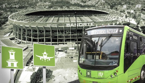 Sin estacionamiento en el Azteca Ahora Banorte