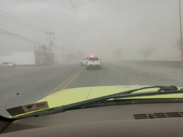 Alertan por vientos, granizo y tolvaneras