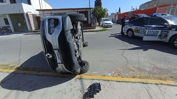 Fuerte choque en la Unidad