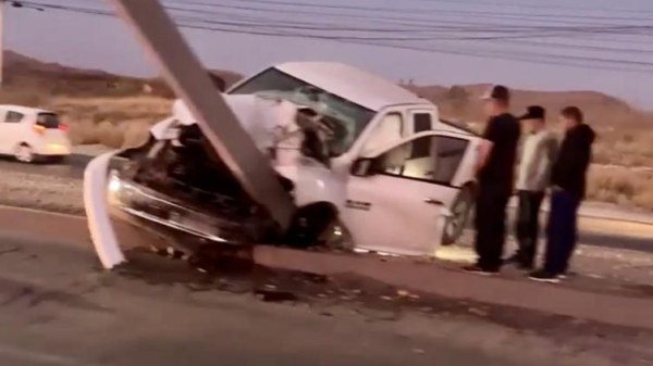 Fuerte choque en salida a Juárez