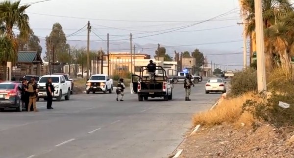 Reportan enfrentamiento en Ojinaga