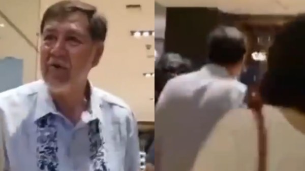 Le gritan narco y ratero a Noroña