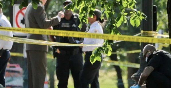 Abaten a sujeto armado tras tiroteo cerca de la Casa Blanca