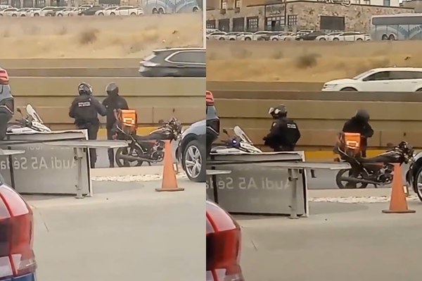 Captan presunta mordida a policía vial