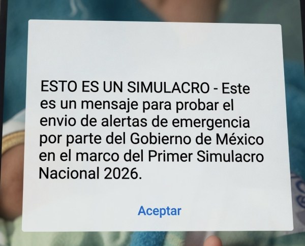Sonó puntual la alerta sísmica en celulares
