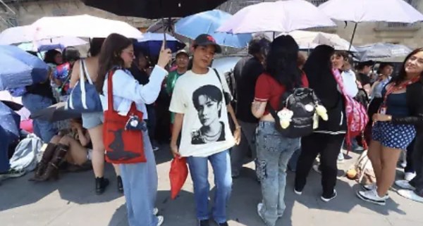 Furor en el Zócalo en espera de BTS