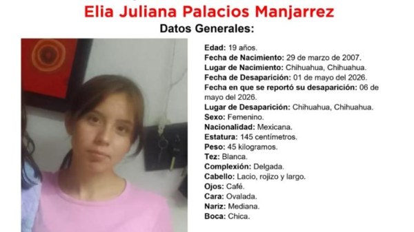 Desaparece en Chihuahua