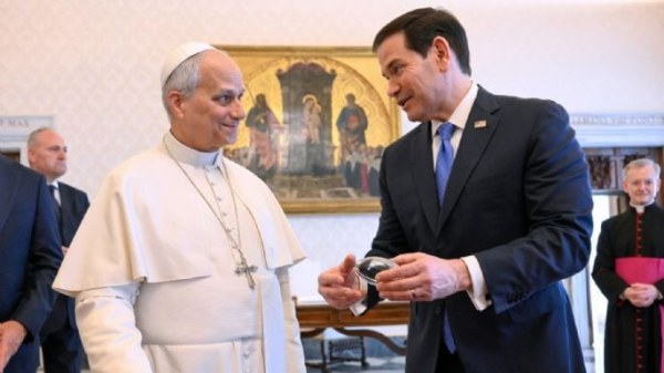 Marco Rubio visita el Vaticano