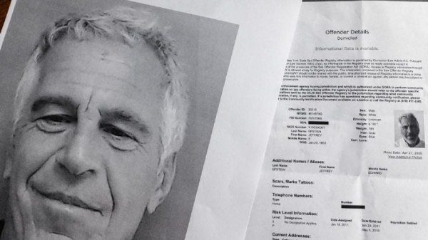 Revelan nota póstuma de Epstein: 