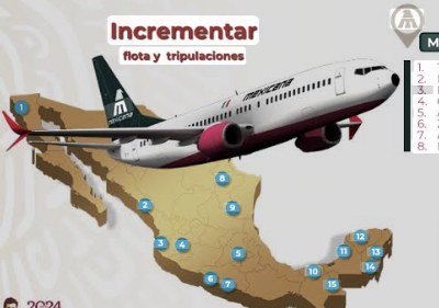 Mexicana volará a Chihuahua