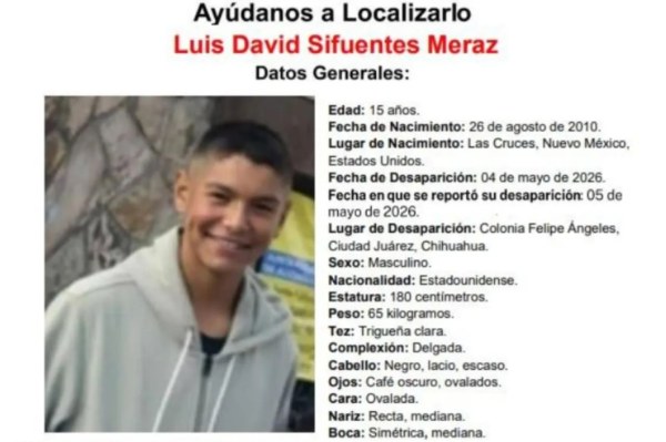 Desaparece en Juárez