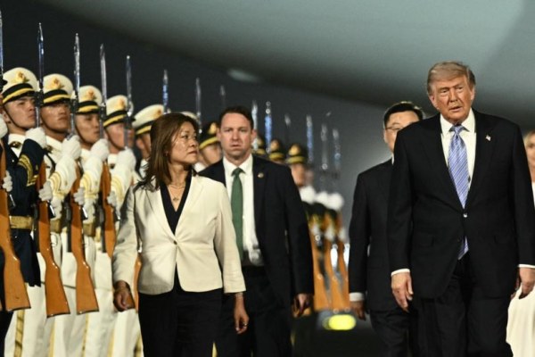 Trump llega a China