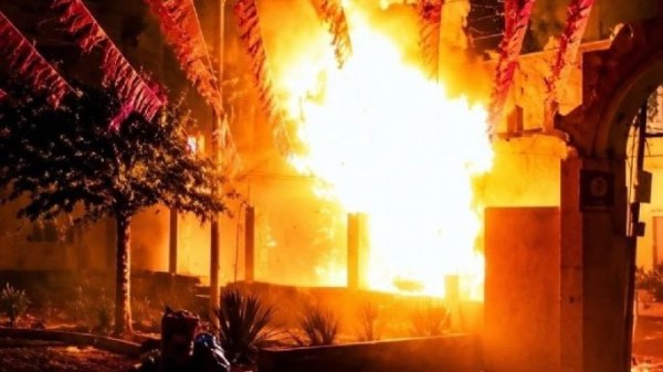 Explosión durante fiestas patronales deja 25 lesionados