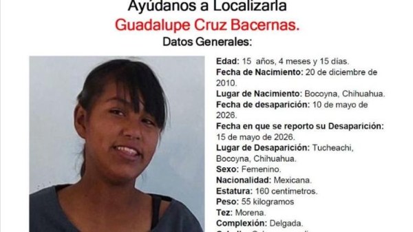 Desaparece en Bocoyna