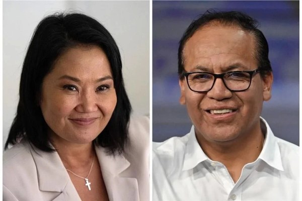 Lidera Fujimori segunda vuelta frente a izquierdista en Perú