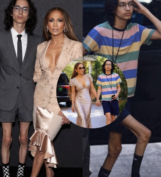 Preocupa extrema delgadez de Max Muñiz, hijo de JLo y Marc Anthony
