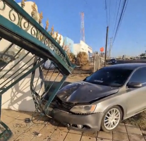 Fuerte carambola en la avenida Tecnológico