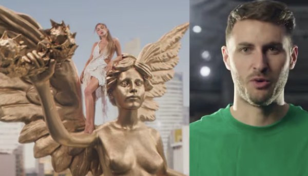 Santi Giménez y el Ángel de la Independencia brillan en video de Shakira