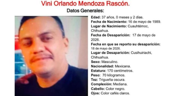 Desaparece en Cusihuiriachi