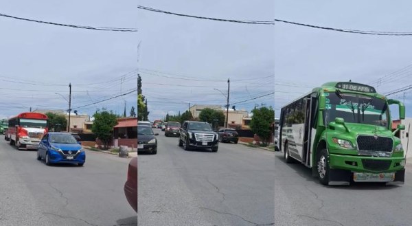 Despiden con caravana a chofer fallecido por infarto