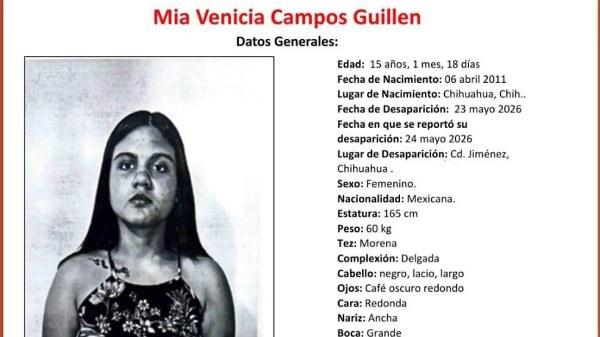 Desaparece en Jiménez