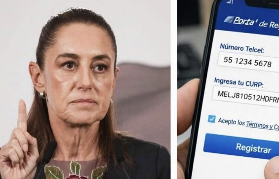 Van 1 millón de celulares registrados: Sheinbaum