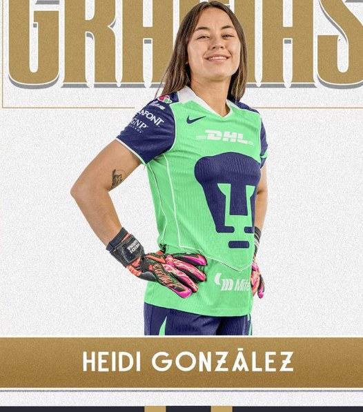 Pumas Femenil baja a Heidi González