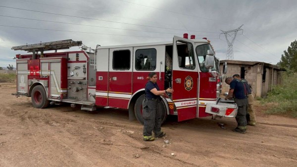 Se incendia casa en las Margaritas