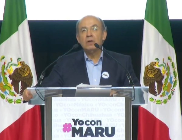 El enemigo es el crimen organizado: Calderón