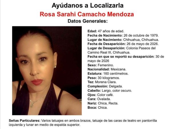 Desaparece mujer en Paseos del Camino Real III