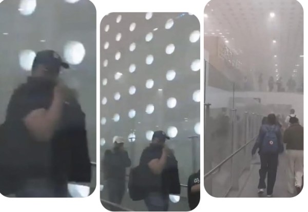 Corto circuito en el AICM: reportan humo en salas a un día de inauguración
