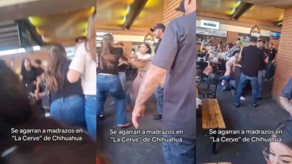 Así fue la riña campal en la Cerve