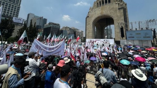 Asisten 130 mil al mensaje de Sheinbaum en Monumento a la Revolución: Gobierno de CDMX