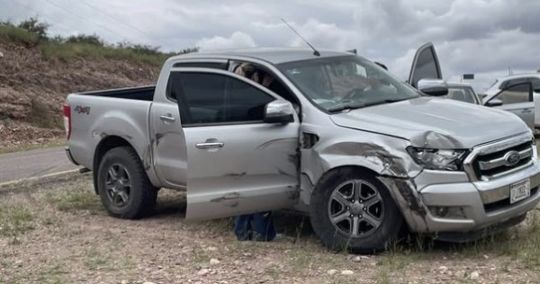 Choque en carretera a Cuauhtémoc deja dos lesionadas
