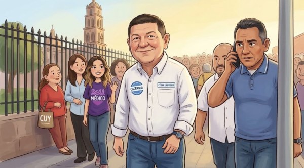 Jáuregui en la frontera: Vigente, en la jugada y sin prisa