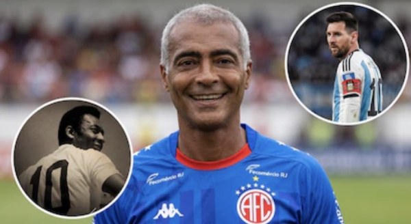 Romario sitúa a Pelé sobre Messi