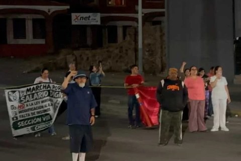 Cierran la Independencia por protesta del IMSS