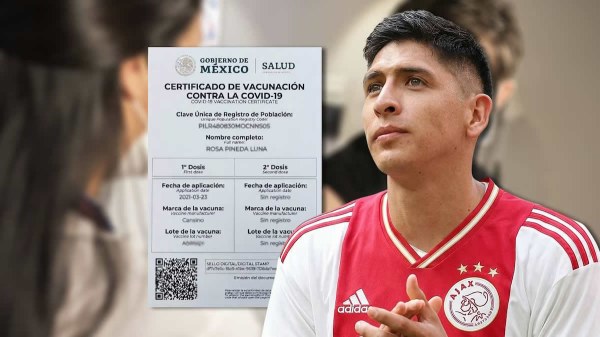 Acusan a Edson Álvarez de falsificar certificados COVID-19