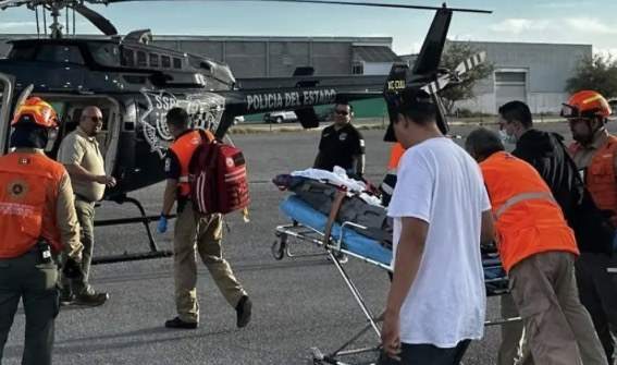 Trasladan vía aérea a bebé de siete meses de a Ojinaga