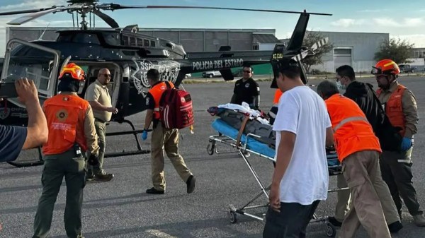 Trasladan en helicóptero a bebé de siete meses a Ojinaga