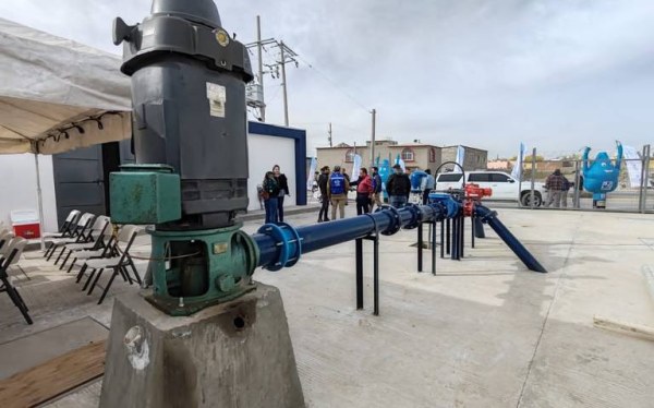 Reestablecen operación en pozos de agua