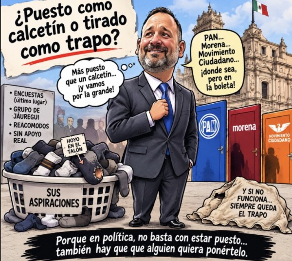 ¿Puesto como calcetín o tirado como trapo?