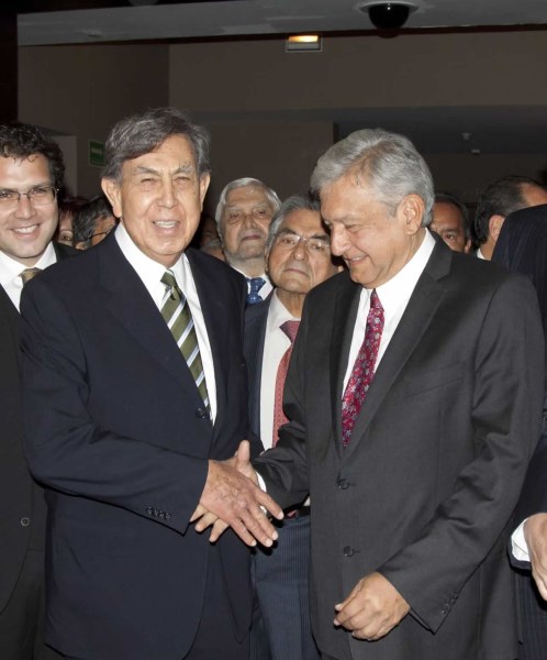 AMLO despide a Cuauhtémoc Cárdenas y destaca su legado democrático