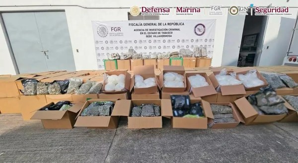 Ocultan marihuana y metanfetamina en dulces de coco