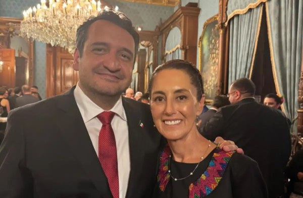 Respalda hijo de AMLO a Sheinbaum tras segundo informe