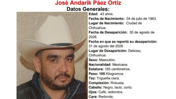 Desaparece al salir del autódromo de Delicias