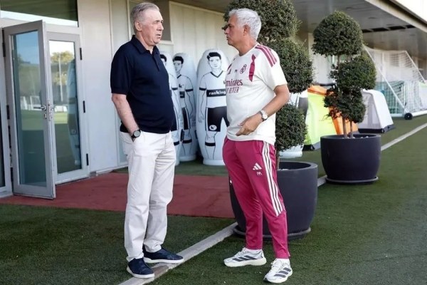 Visita Ancelotti al Real Madrid