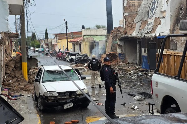 Usaron 200 kilos de explosivos en coche bomba que estalló en Zacatecas